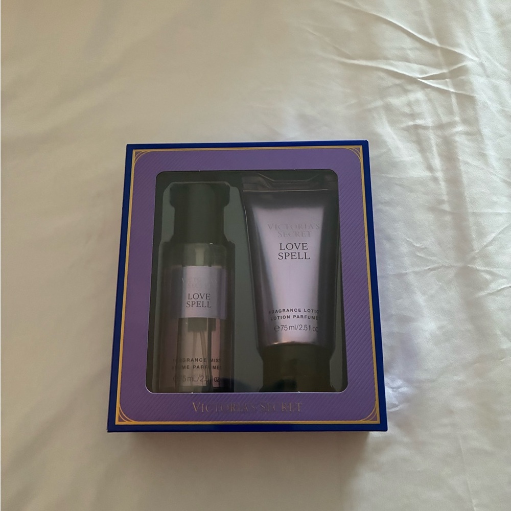 Victoria's Secret Love Spell Set in Purple and Blue